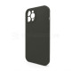 Чохол Full Silicone Case для Apple iPhone 12 Pro Max dark olive (35) закрита камера (без логотипу) TPS-2710000258247