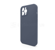 Чохол Full Silicone Case для Apple iPhone 12 Pro Max lavender grey (28) закрита камера (без логотипу) TPS-2710000258308