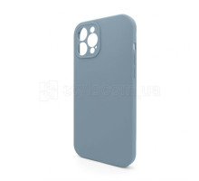 Чохол Full Silicone Case для Apple iPhone 12 Pro Max sierra blue (62) закрита камера (без логотипу) TPS-2710000258070