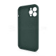 Чохол Full Silicone Case для Apple iPhone 12 Pro Max pine green (55) закрита камера (без логотипу) TPS-2710000258384