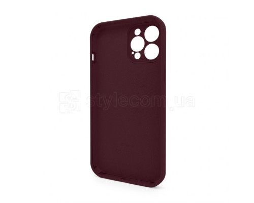 Чохол Full Silicone Case для Apple iPhone 12 Pro Max plum (57) закрита камера (без логотипу) TPS-2710000258391