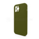 Чохол Full Silicone Case для Apple iPhone 12 Pro Max forest green (63) закрита камера (без логотипу) TPS-2710000258087