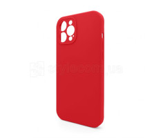 Чохол Full Silicone Case для Apple iPhone 12 Pro Max red (14) закрита камера (без логотипу) TPS-2710000258414