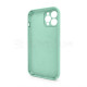 Чохол Full Silicone Case для Apple iPhone 12 Pro Max new blue (67) закрита камера (без логотипу) TPS-2710000258124