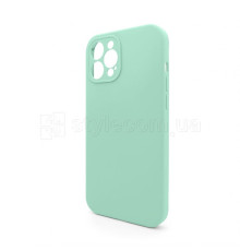 Чохол Full Silicone Case для Apple iPhone 12 Pro Max new blue (67) закрита камера (без логотипу)