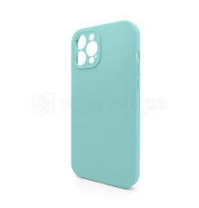 Чохол Full Silicone Case для Apple iPhone 12 Pro Max sea blue (21) закрита камера (без логотипу)