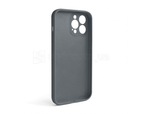 Чохол Full Silicone Case для Apple iPhone 13 Pro Max dark grey (15) закрита камера (без логотипу) TPS-2710000258506