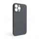 Чохол Full Silicone Case для Apple iPhone 13 Pro Max dark grey (15) закрита камера (без логотипу) TPS-2710000258506