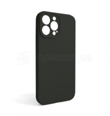 Чохол Full Silicone Case для Apple iPhone 13 Pro Max dark olive (35) закрита камера (без логотипу) TPS-2710000258513