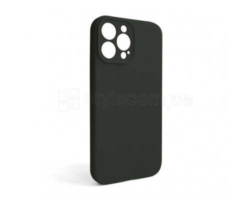 Чохол Full Silicone Case для Apple iPhone 13 Pro Max dark olive (35) закрита камера (без логотипу) TPS-2710000258513