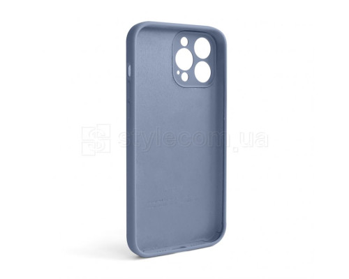 Чохол Full Silicone Case для Apple iPhone 13 Pro Max lavender grey (28) закрита камера (без логотипу) TPS-2710000258551