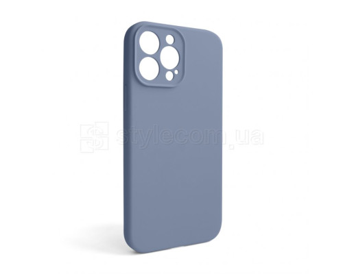 Чохол Full Silicone Case для Apple iPhone 13 Pro Max lavender grey (28) закрита камера (без логотипу) TPS-2710000258551