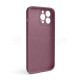 Чохол Full Silicone Case для Apple iPhone 13 Pro Max maroon (42) закрита камера (без логотипу) TPS-2710000258575