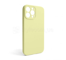 Чохол Full Silicone Case для Apple iPhone 13 Pro Max mellow yellow (51) закрита камера (без логотипу) TPS-2710000258582