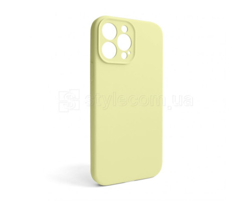 Чохол Full Silicone Case для Apple iPhone 13 Pro Max mellow yellow (51) закрита камера (без логотипу) TPS-2710000258582