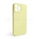 Чохол Full Silicone Case для Apple iPhone 13 Pro Max mellow yellow (51) закрита камера (без логотипу) TPS-2710000258582