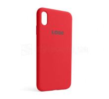 Чохол Full Silicone Case для Apple iPhone Xs Max red (14) TPS-2710000258902