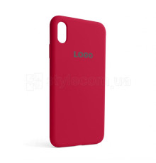 Чохол Full Silicone Case для Apple iPhone Xs Max pomegranate (59)