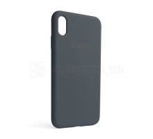 Чохол Full Silicone Case для Apple iPhone Xs Max dark grey (15) TPS-2710000258940