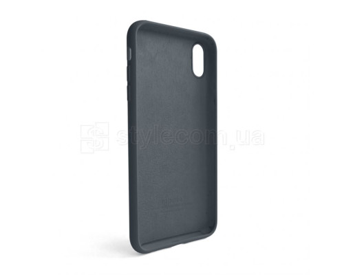 Чохол Full Silicone Case для Apple iPhone Xs Max dark grey (15) TPS-2710000258940