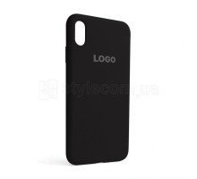 Чохол Full Silicone Case для Apple iPhone Xs Max black (18) TPS-2710000258964