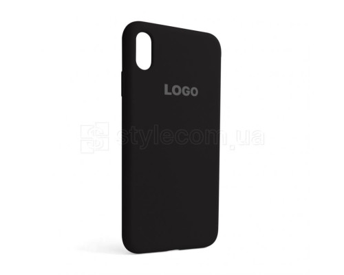 Чохол Full Silicone Case для Apple iPhone Xs Max black (18) TPS-2710000258964