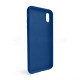 Чохол Full Silicone Case для Apple iPhone Xs Max blue cobalt (36)