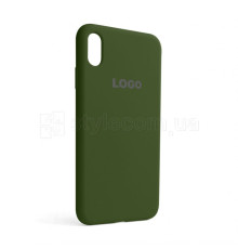 Чохол Full Silicone Case для Apple iPhone Xs Max army green (45) TPS-2710000259015 2710000259015