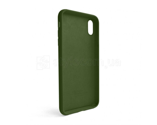 Чохол Full Silicone Case для Apple iPhone Xs Max army green (45) TPS-2710000259015 2710000259015