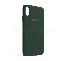 Чохол Full Silicone Case для Apple iPhone Xs Max atrovirens green (54) TPS-2710000259022