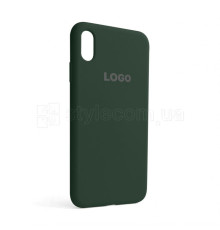 Чохол Full Silicone Case для Apple iPhone Xs Max atrovirens green (54) TPS-2710000259022 2710000259022
