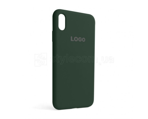 Чохол Full Silicone Case для Apple iPhone Xs Max atrovirens green (54) TPS-2710000259022