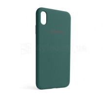 Чохол Full Silicone Case для Apple iPhone Xs Max pine green (55) TPS-2710000259039