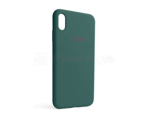 Чохол Full Silicone Case для Apple iPhone Xs Max pine green (55) TPS-2710000259039