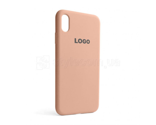 Чохол Full Silicone Case для Apple iPhone Xs Max grapefruit (61)