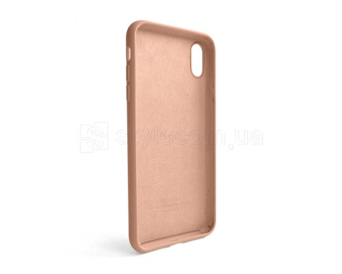 Чохол Full Silicone Case для Apple iPhone Xs Max grapefruit (61)