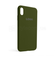 Чохол Full Silicone Case для Apple iPhone Xs Max forest green (63)