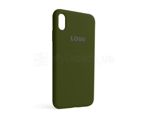 Чохол Full Silicone Case для Apple iPhone Xs Max forest green (63)