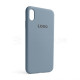 Чохол Full Silicone Case для Apple iPhone Xs Max sierra blue (62)