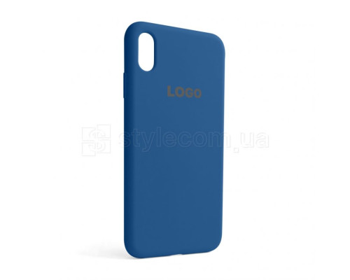 Чохол Full Silicone Case для Apple iPhone Xs Max blue horizon (65)