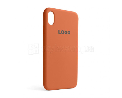 Чохол Full Silicone Case для Apple iPhone Xs Max new peach (66)
