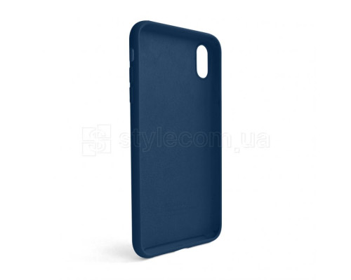 Чохол Full Silicone Case для Apple iPhone Xs Max deep navy (68)