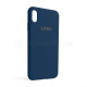 Чохол Full Silicone Case для Apple iPhone Xs Max deep navy (68)