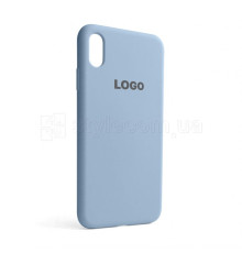 Чохол Full Silicone Case для Apple iPhone Xs Max light blue (05)