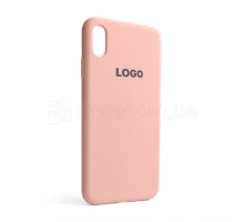 Чохол Full Silicone Case для Apple iPhone Xs Max light pink (12) TPS-2710000258933