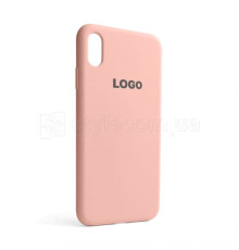 Чохол Full Silicone Case для Apple iPhone Xs Max light pink (12)