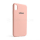 Чохол Full Silicone Case для Apple iPhone Xs Max light pink (12) TPS-2710000258933