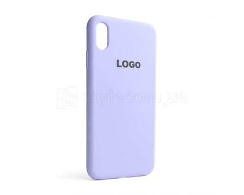 Чохол Full Silicone Case для Apple iPhone Xs Max lilac (39) TPS-2710000259008