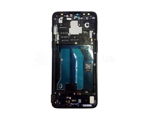 Дисплей (LCD) для OnePlus 6 A6003 з тачскріном та рамкою black (TFT) High Quality TPS-2710000259275