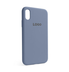 Чохол Full Silicone Case для Apple iPhone X, Xs lavender grey (28) TPS-2710000259312 2710000259312